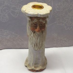 Vintage David Fryman portfolio candle holder